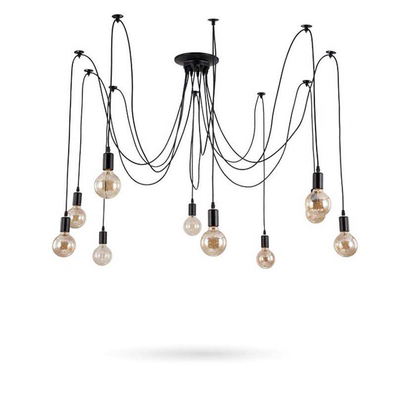 Suspension design avec lampes suspendues sur câble Dining - vue 4 sur 3