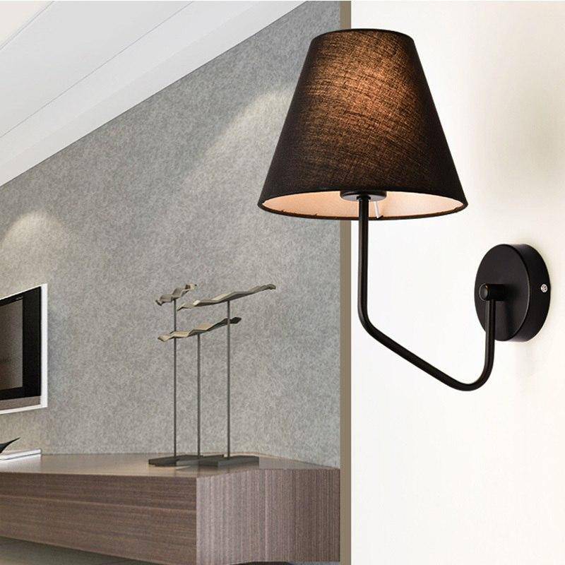 Applique murale avec abat-jour en tissu Indoor - vue 6 sur 7