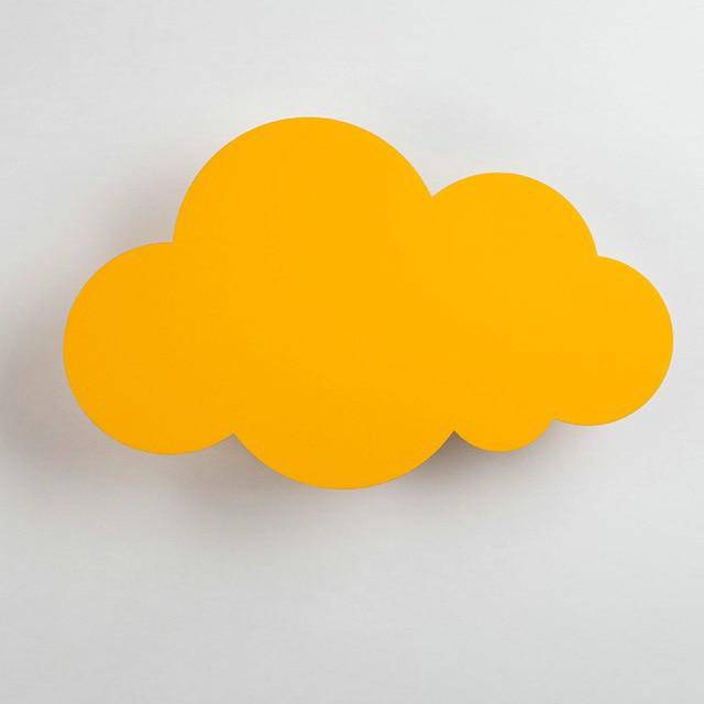 Applique murale enfant à LED nuage coloré