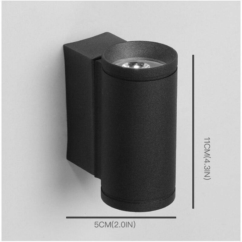 Applique murale cylindrique LED Settembre