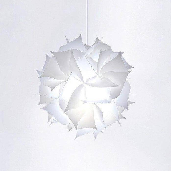 Suspension design LED blanche au style Moma Light - vue 4 sur 4