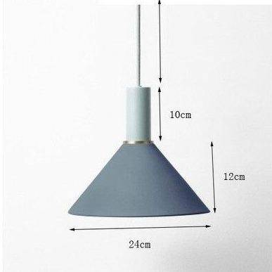 Suspension design à LED en métal style Loft Light - vue 11 sur 13