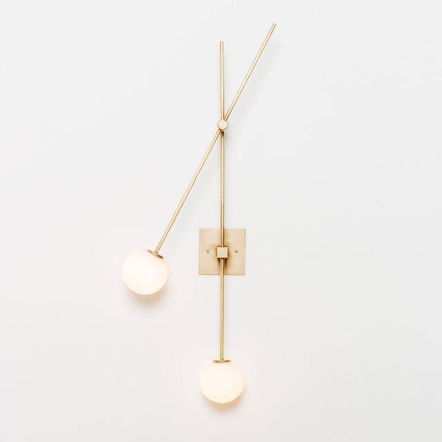 Applique murale design LED branches croisées Fixture - vue 4 sur 6