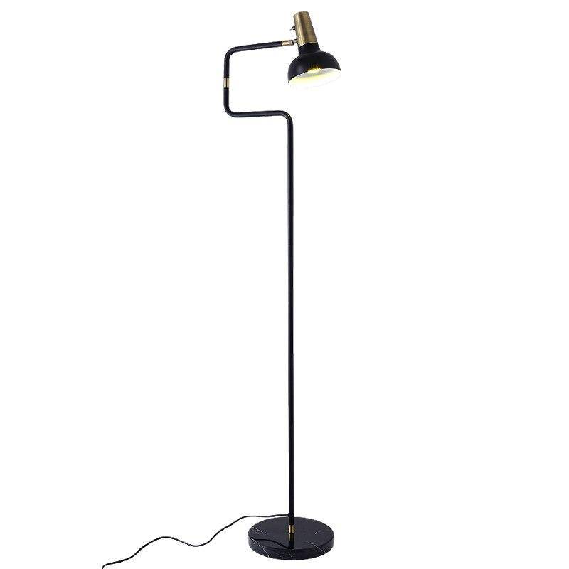 Lampadaire base marbre et lampe ajustable Sgrow - vue 5 sur 7