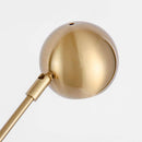 Lampadaire design doré arrondi Designer