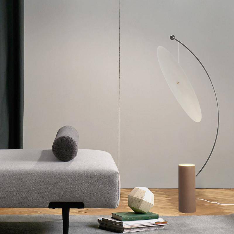 Lampadaire design à LED arrondi moderne Art - vue 6 sur 8