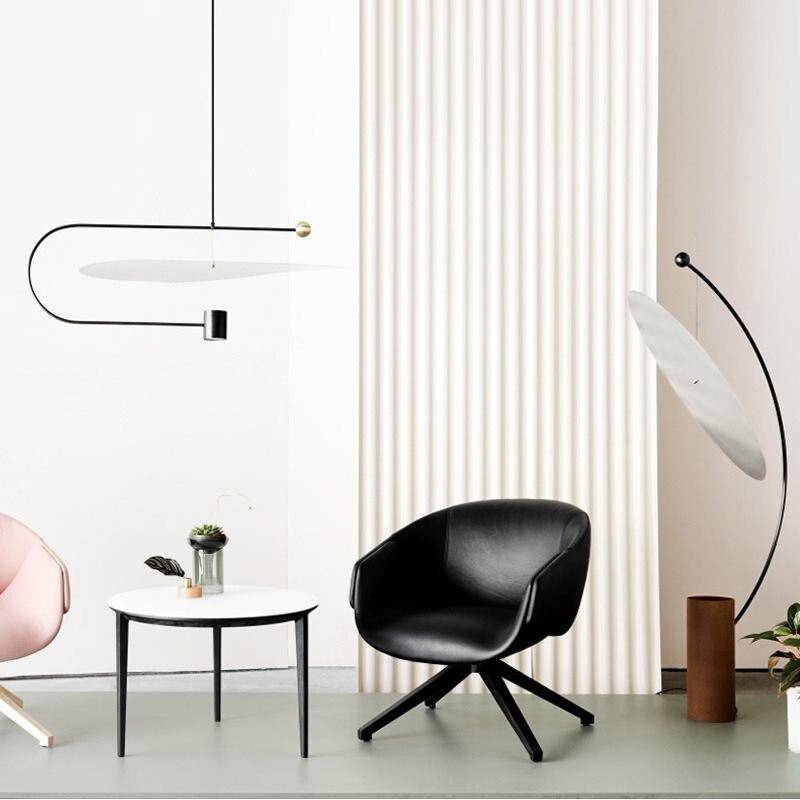 Lampadaire design à LED arrondi moderne Art - vue 9 sur 8