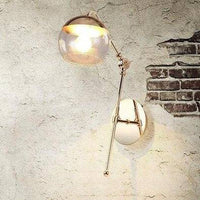 Applique murale design doré à LED ajustable