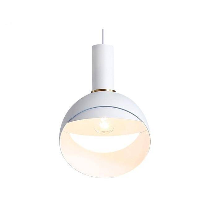 Suspension design boule ouverte coloré à LED Circle