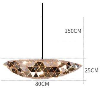 Suspension design plusieurs formes de petits triangles Sparks