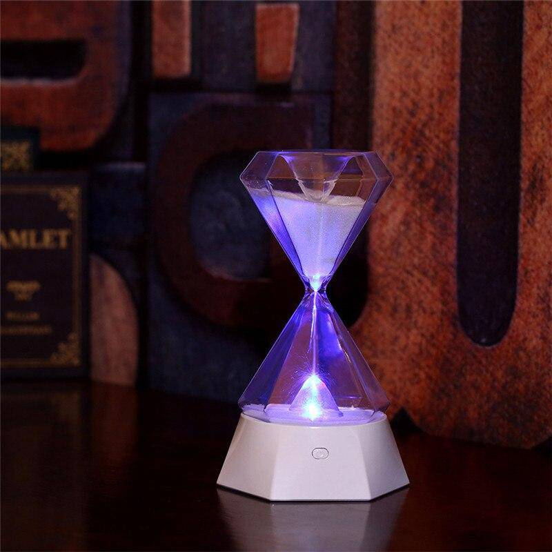 Lampe à poser design en sablier de verre Hourglass - vue 7 sur 6