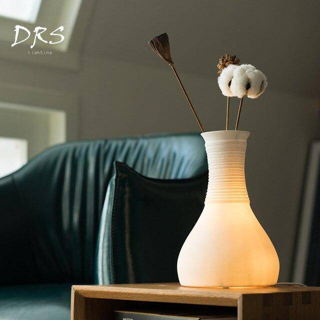Lampe de chevet en vase creux Deco - vue 7 sur 9