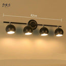 Applique murale LED waterproof avec lampes en boule