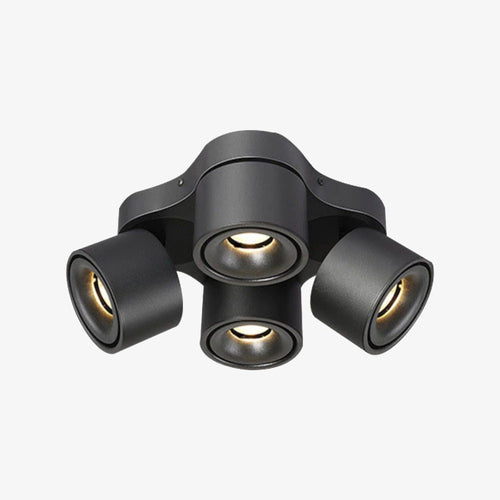 Spot moderne LED avec 4 lumières réglables Faling
