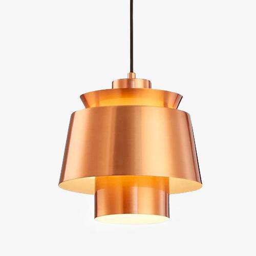 Suspension design à LED en métal coloré Bar