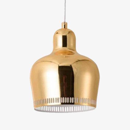 Suspension design à LED en métal coloré Decor