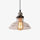 Suspension design en verre vintage retro Countryside