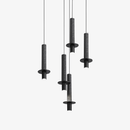 Suspension design LED allongé luxury