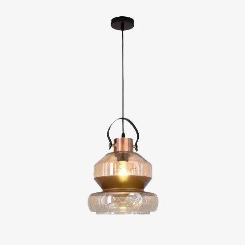 Suspension design LED en verre style rétro Light - vue 2 sur 6