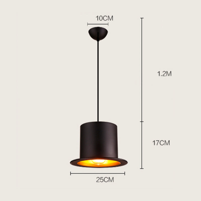 Suspension moderne en chapeau