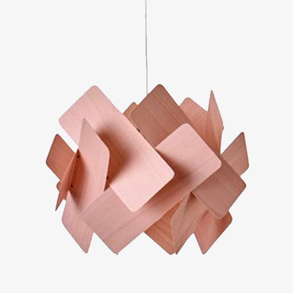Suspension design moderne en plaques colorées Personality