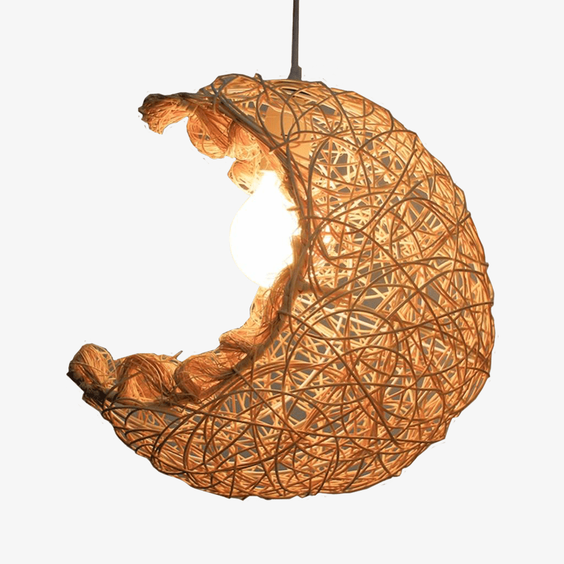 Suspension en forme de lune Weaving