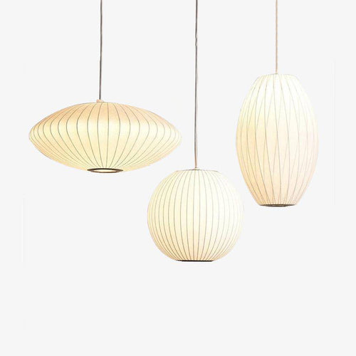 Suspension moderne en papier style japonais Silk